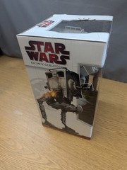 RARE Star Wars Legacy Collection AT-ST Walmart Exclusive Vehicle Factory Sealed