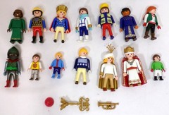 Fisher-Price Playmobil Figure Lot of 14 Nativity Knights Children Adults