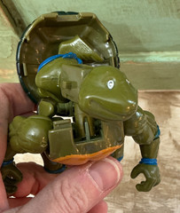 1992 TMNT Mutatin’ Leonardo Figure w/ Chart Pizza Ooze Katanas READ