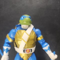 Hasbro Power Rangers Lightning Collection MMPR x TMNT Morphed Leonardo LOOSE