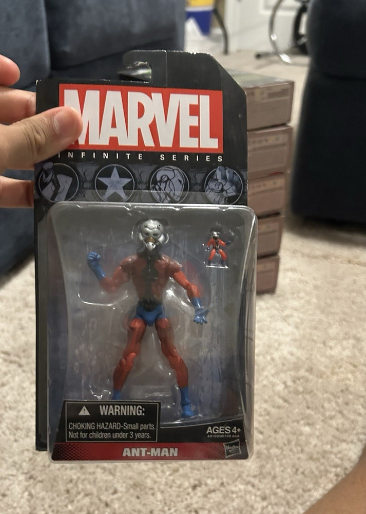 Marvel Infinite Series Ant-Man Action Figure w/ Mini Figure 2014 Ages 4+