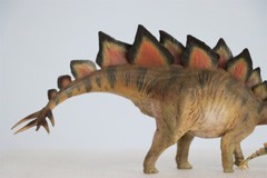 PNSO 1/35 Stegosaurus with Cubs Figure Model Dinosaur Collections Toys Gift