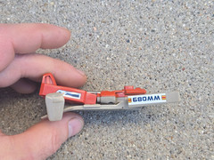 1984 TONKA GoBots Water Walk #32 Friendly Robot Float Plane On OPENED CARDBACK