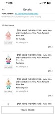Authentic Original New The Monsters Hello Kitty Series Confirmed Style UNOPENED