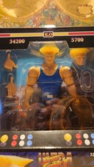Jada Toys Ultra Street Fighter II Guile Player 2 BLUE 6″ Figure Exclusive…