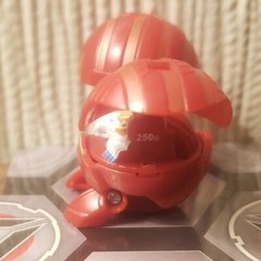 Bakugan Battle Brawlers Griffon 250G – Red Pyrus B1 Figure Only No Card Included