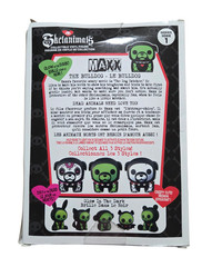 2025 Hasbro Skelanimals Glow In The Dark Maxx Bulldog Series 1 Vinyl Figure