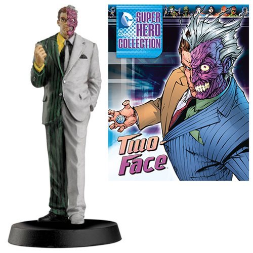 DC Superhero Best of Figure Collection Magazine #19 Two-Face-Eaglemoss NEW
