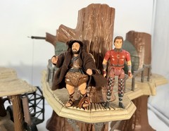 1991 Robin Hood Prince of Thieves Sherwood Forest Playset Kenner W/Battle Wagon