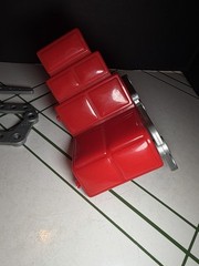 1986 Mattel BraveStarr Fort Kerium Chair Red Throne Parts Weapons Lot