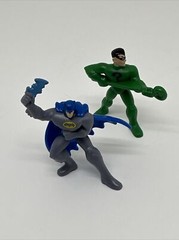The Riddler & Batman Figures 2011 McDonalds Happy Meal Toy DC Comics 3.5 In …22