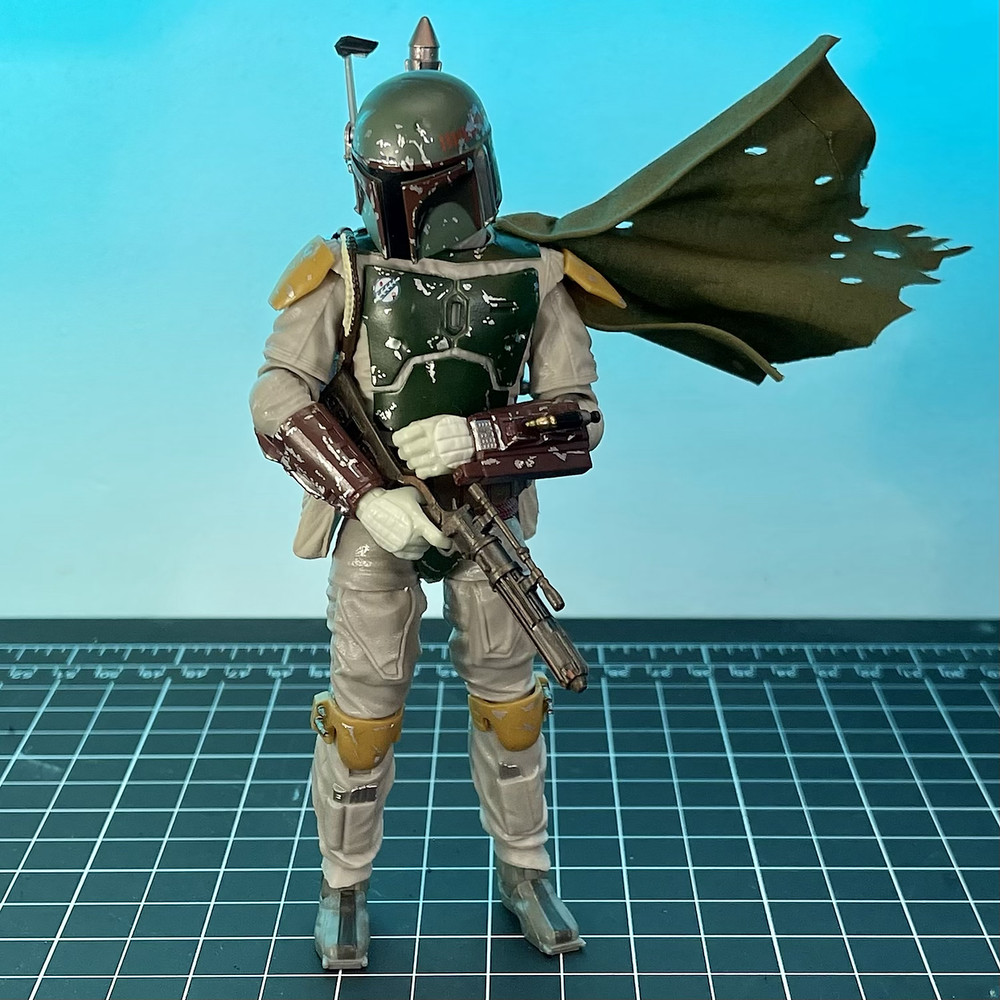 Custom 1:12 Boba Fett ROTJ Wired Cape 2.0
