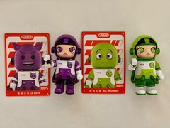 100% Space Molly: Emoji Series Bundle (2) – “ALL IN GREEN” and “LIL DEVIL”