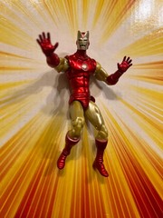 Hasbro Marvel Universe IRON MAN 3.75″ 1:18 Walmart Excl. Goliath 2-pack 70 years