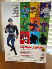 2000 Playing Mantis Captain Action KATO Uniform & Equipment NIB