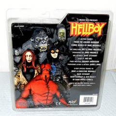 HELLBOY MEZCO EXCLUSIVE MOVIE FIGURE OPEN MOUTH NEW SEALED BOXED SET 8″