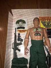 Vintage Rapid Deployment Force Action Figure Green Beret 1994 Playset Doll Box