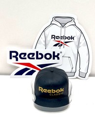 REEBOK Pump It Up! Sneakers Hat Shirt and Logo Stickers Zuru Sneakers Mini Bands