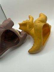 Vintage 1988 Land Before Time Cera Triceratops Vinyl hand puppet