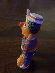 Vintage Sesame Street Ernie Tap Dancing pvc Figure 2.5 inch