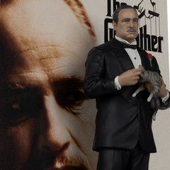 McFarlane Toys 2026 Movie Maniacs God Father Don Corleone w/ Cat 6” Figure VHTF!