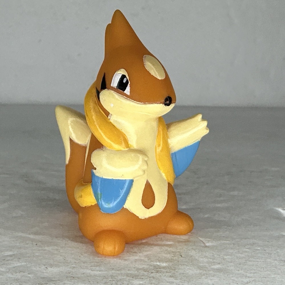 2008 Pokemon 1.5″ Floatzel Mini Figure Finger Puppet Nintendo Bandai