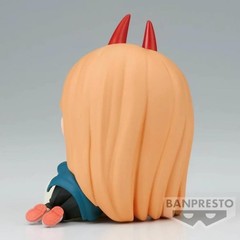 Banpresto BP88663P Figur Q Posket Sleeping Power Chainsaw Man, 7 cm, Mehrfarbig