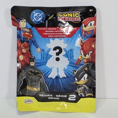 DC x Sonic the Hedgehog Series 2 Mystery Heroes 2.5″ Shadow Retro Batman Figure