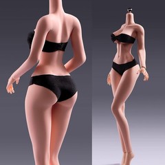 YM503 1/6 Large Breast Thin Waist Girl 12″ Female Action Figure Body Hands FooKB