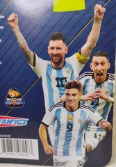 Lionel Messi Soccer Action Figure Maccabi FanFigz Team Argentina FIFA Futbol