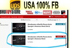 Silver Tip Original Ghostbusters Afterlife Egon Spengler’s Neutrona Wand Gen 1