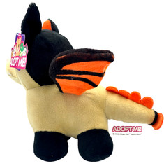 Adopt Me Legendary Pet Bat Dragon 8 Inch Plush Toy .Scan Code Uplift Games NWT