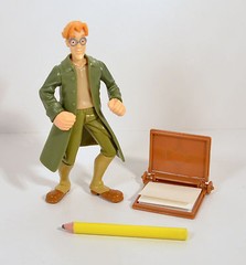 RARE 2001 Milo Thatch 5″ McDonald’s EUROPE Action Figure Disney Atlantis