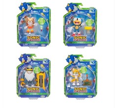 Sonic 35th Ann 4″ Figures Jakk’s Wave 25 Set of 4 (Cream, Sonic, Storm & Tails)