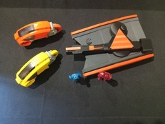 Retro Tron Grid Tank Large size for Tron action figures and lightcycles toys