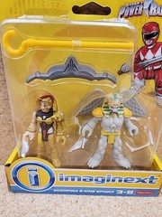 Imaginext Mighty Morphin Power Rangers King Sphinx & Scorpina Figures