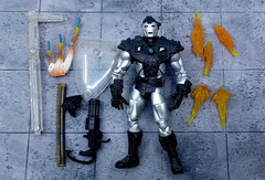 Toy Biz Marvel Legends Series 9: Galactus War Machine Loose Complete