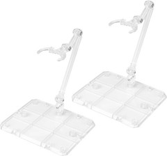Tamashii Nations: Stage Act 4 Humanoid Stand Support (Clear) – 2 Stands Per Box
