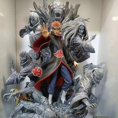 Anime Naruto Shippuden Pain Six Paths Akatsuki PVC Figure GK Statue Collectible