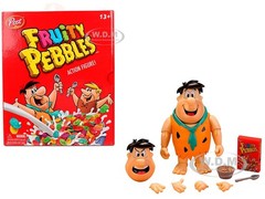 Jada Toys Fruity Pebbles Fred Flintstone Action Figure 1:12 Scale