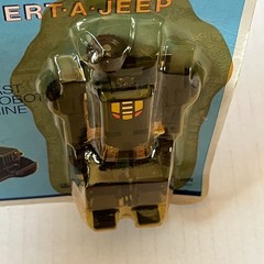 Vintage 1985 Pepsi Convert-A-Jeep Figure Machine Robo GoBots Transformers