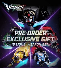 Blitzway Voltron Legendary Defender Carbotix Series Standard 10th Anniversary