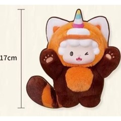Top Toy Gyun Crossbody Bear Series 6.6″ Plush Doll Creative Collectible