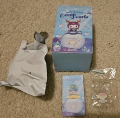 Miniso Sanrio Characters Ocean Pearls Blind Box Figure, Kiki,mini Jar 4″Hx 2.5″W