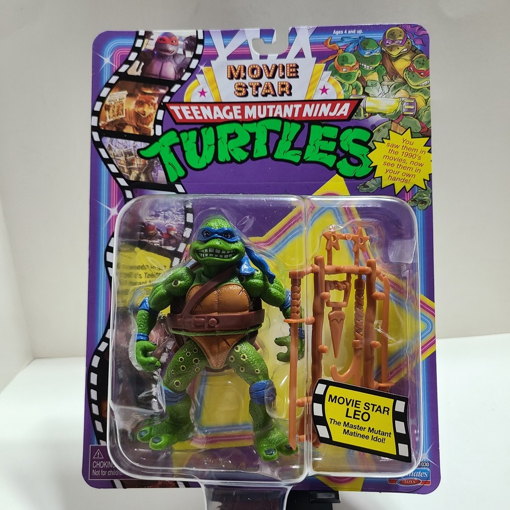 Teenage Mutant Ninja Turtles • 1991 Movie Star Edition “Movie Star Leo”.