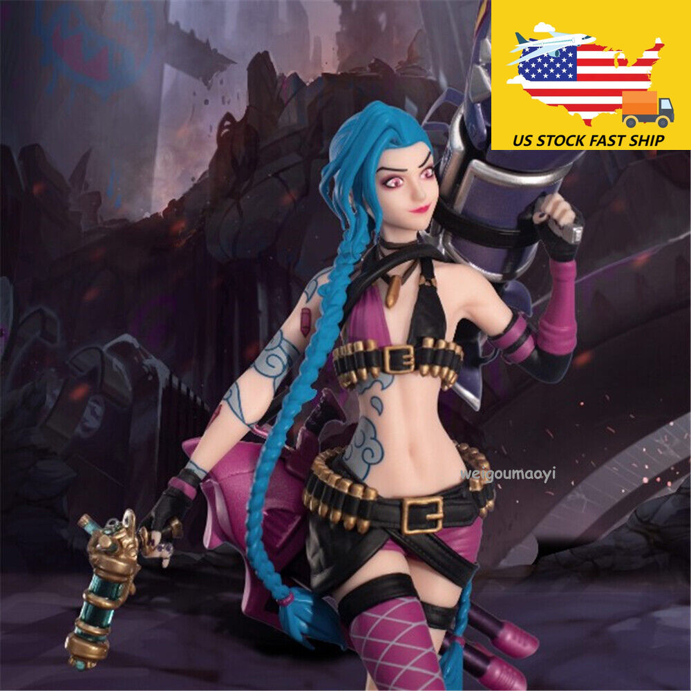 League of Legends LOL Jinx Pen Figure Outbreak Lori Model Figure