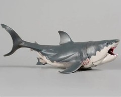Great White Shark Animal Toy PVC Action Figure Doll Kids Toys Party Gifts