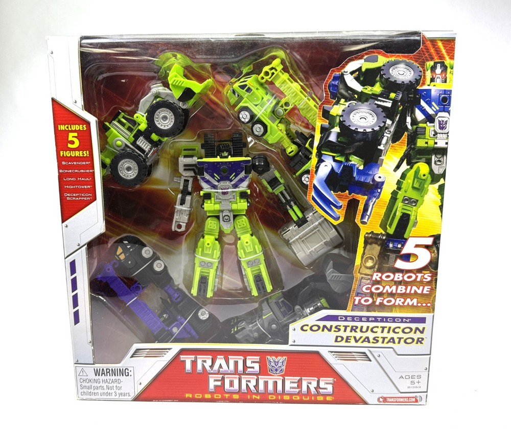 Devastator Transformers RID Robots In Disguise Figure New NIB 2006 Hasbro