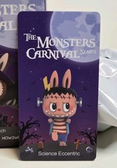 POP MART x HOW2WORK The Monsters Carnival Series SCIENCE ECCENTRIC 🎃 Figure NEW
