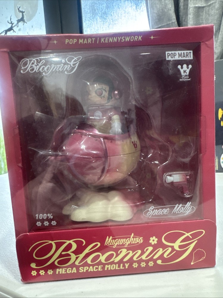 Authentic Mega Space Molly 100% Blooming Mugunghwa. Sealed. US Seller